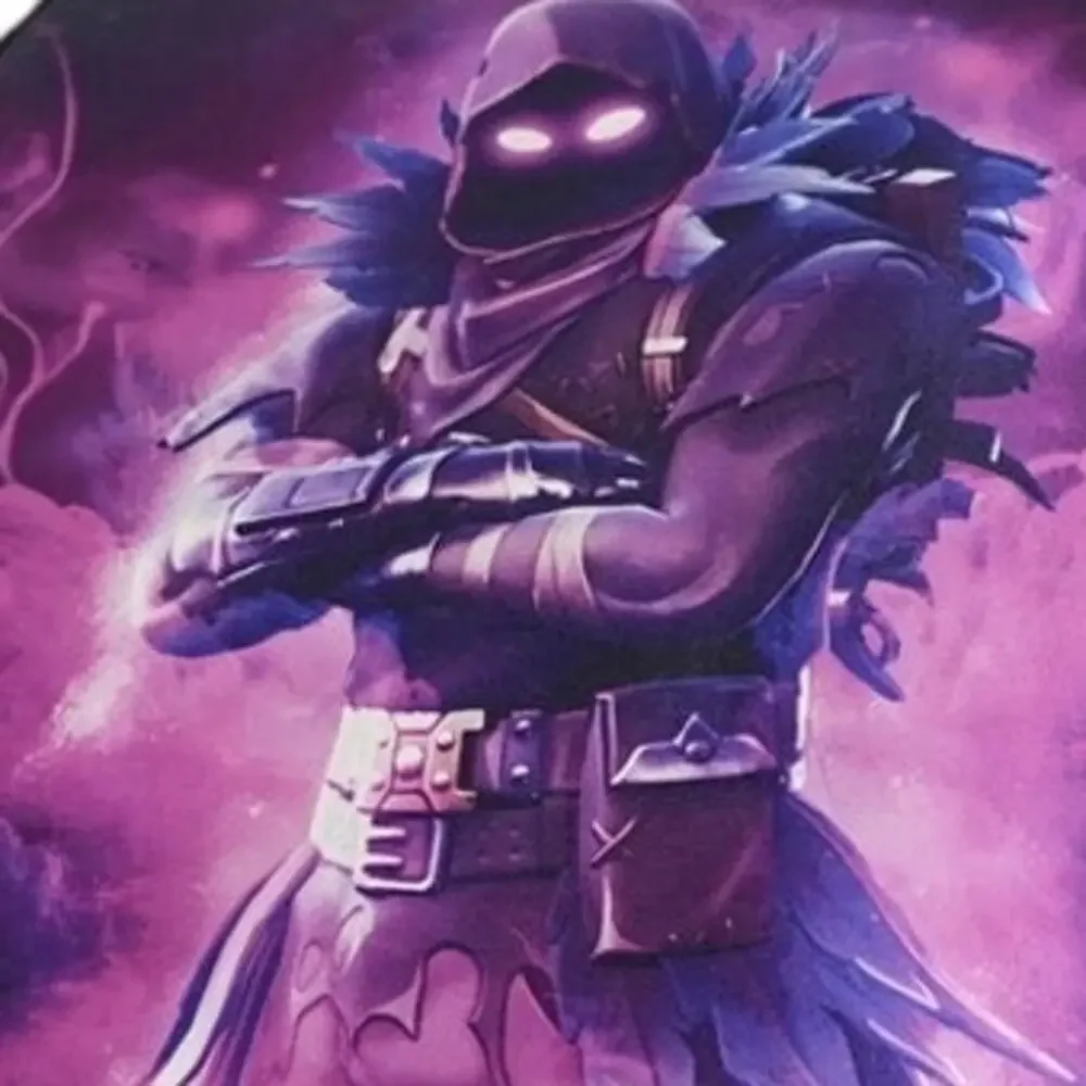 FORNIGHT game Backpack / Purple and Black - Picture 2 of 6
